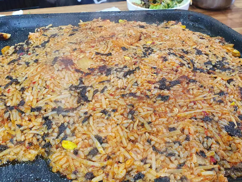 자연석 생삼겹 볶음밥