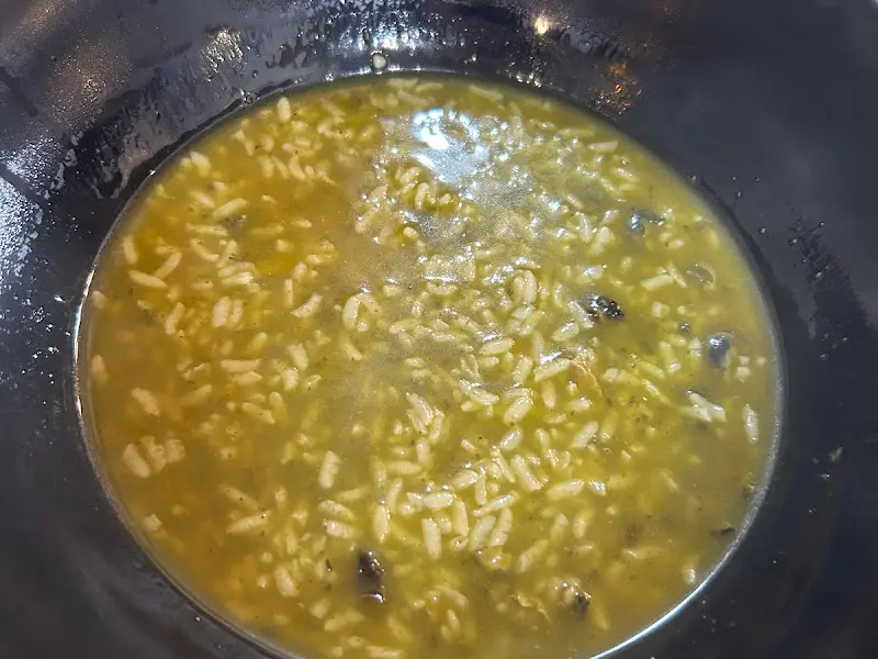 보말죽의 클로즈업