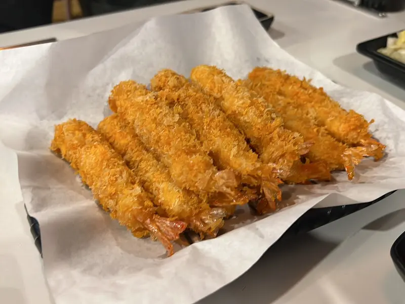 새우 머리 튀김