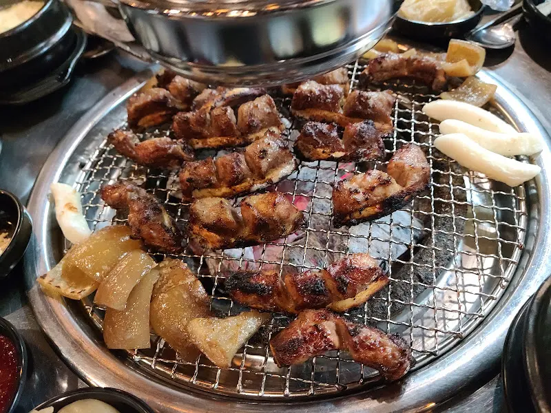 맛있게 구워진 쪽갈비