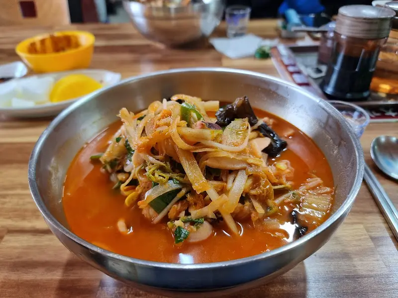 해물짬뽕 디테일 사진