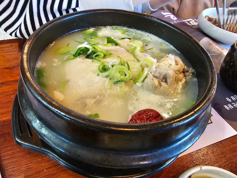 한보옥 삼계탕 비주얼