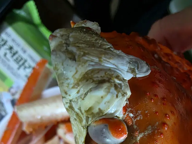 게살과 볶음밥의 환상적인 조화