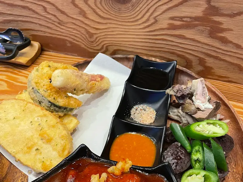 모듬 튀김 한상차림