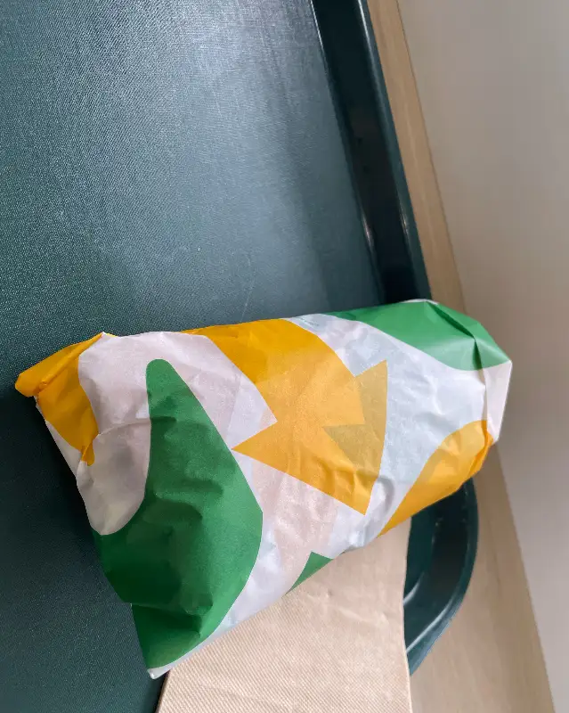 포장된 샌드위치