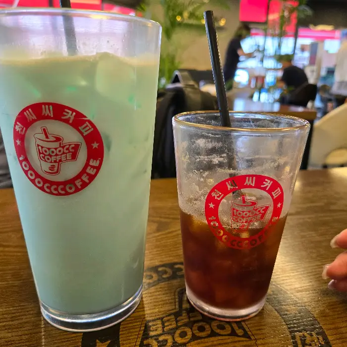 라떼와 아메리카노