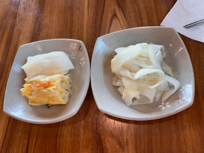 순메밀 사용 안내문