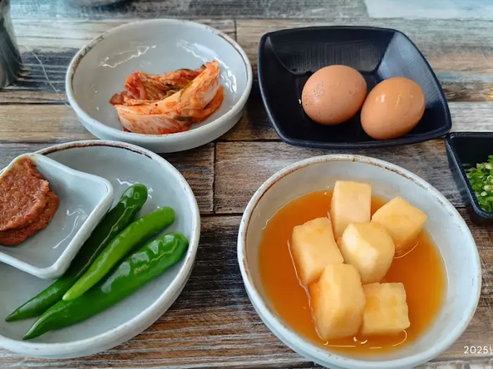 은희네 해장국 기본 반찬