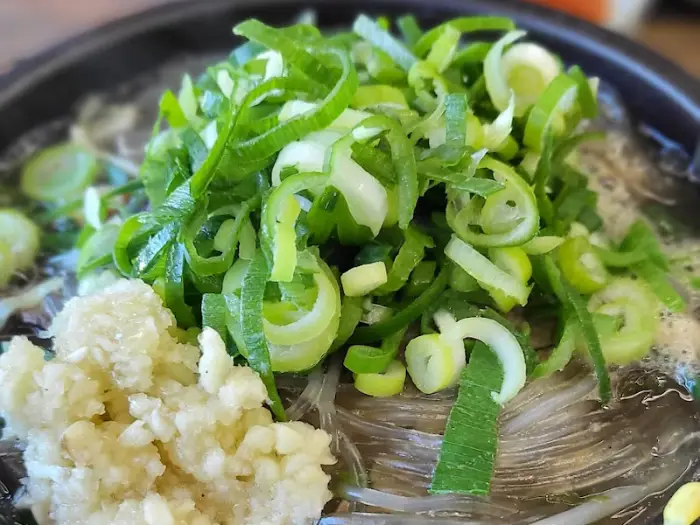 해장국 국물 클로즈업