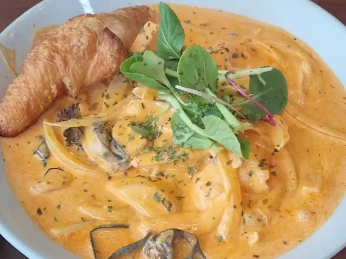 크림 짬뽕 with 크루아상