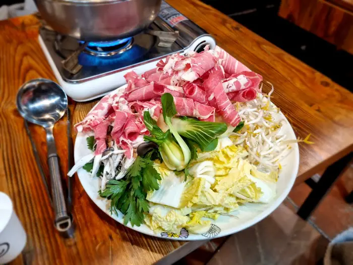 다양한 채소와 고기