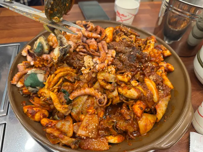 해물등갈비찜 첫 모습