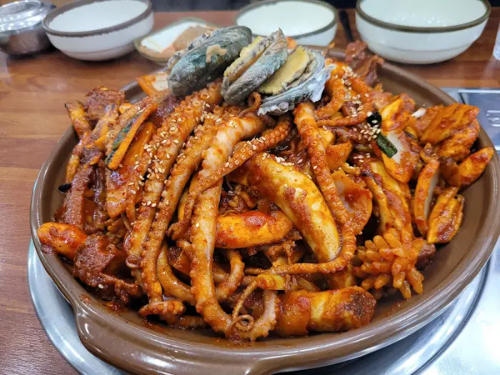 해물등갈비찜 근접 촬영 2