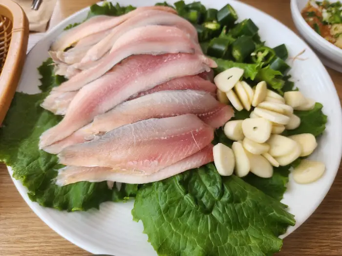 신선한 밴댕이 회 단품