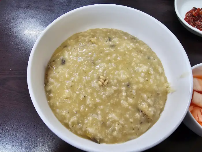 전복죽 한 그릇