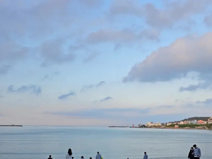 일광 해변 풍경