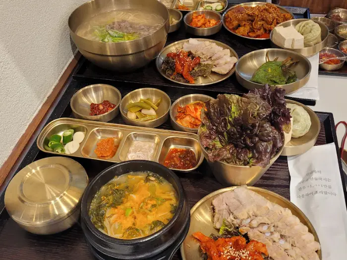 한티옥 보쌈 반상