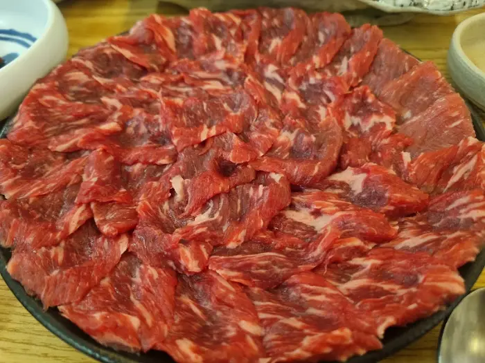 잘게 썰린 뭉티기