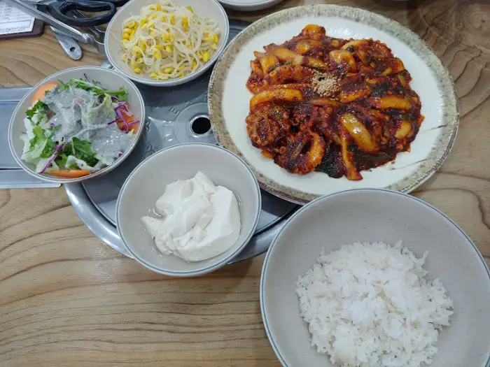 낙지 단면