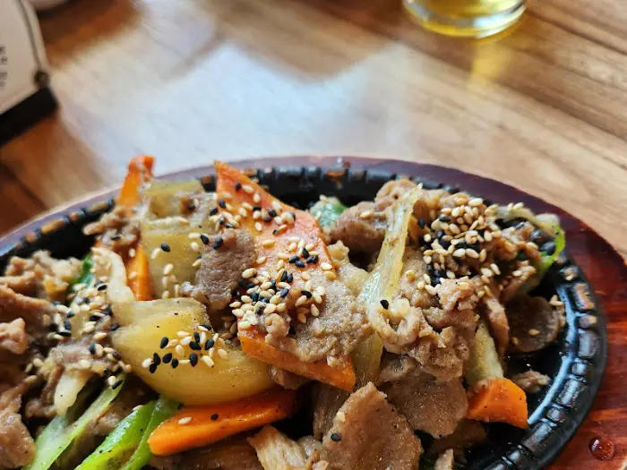 달콤한 돼지 간장 불고기