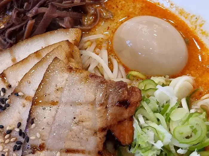 카라이 돈코츠 라멘 클로즈업