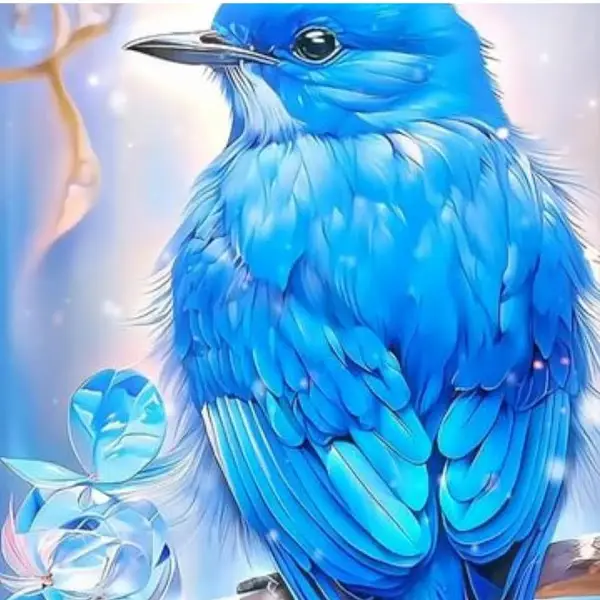 푸른 새 이미지 (참고: 이 사진은 실제 식당 내부와 직접적인 관련이 없습니다.)