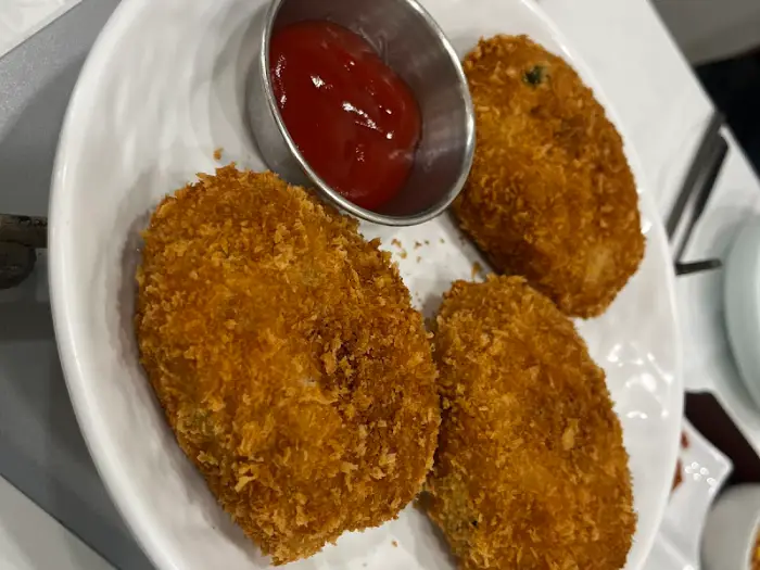 이화담의 튀김만두와 케첩