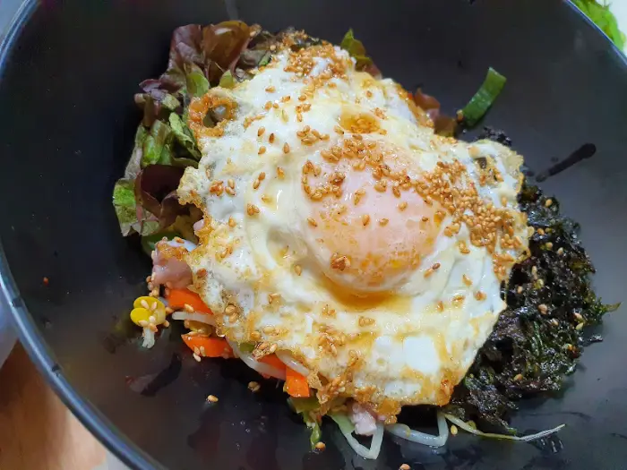 낙지비빔밥 클로즈업