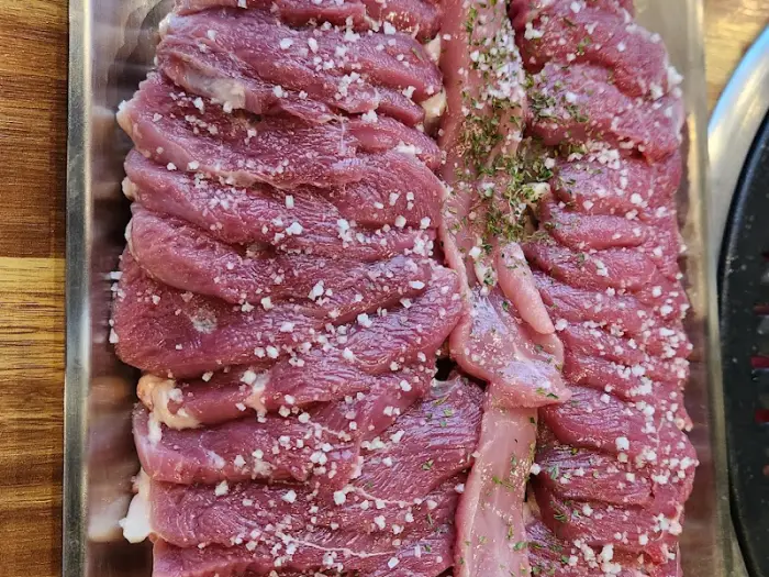 신선한 오리고기