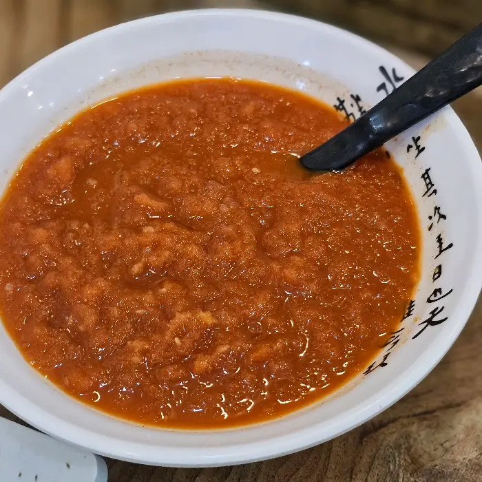 새빨간 물회 양념장