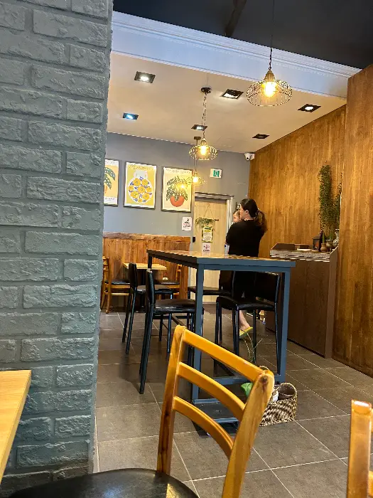 카페 내부의 모습.