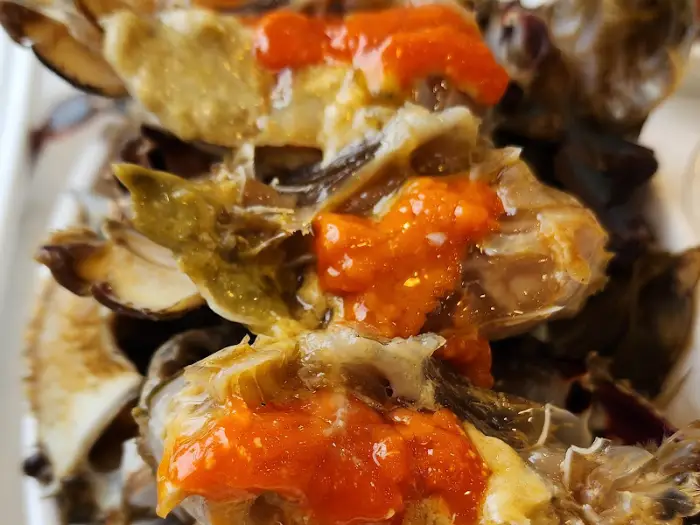 간장게장 살이 꽉 찬 모습