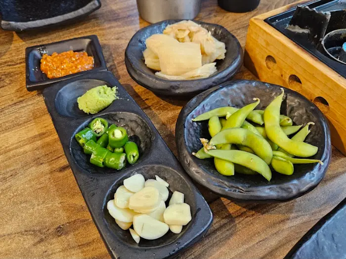 다양한 곁들임 찬