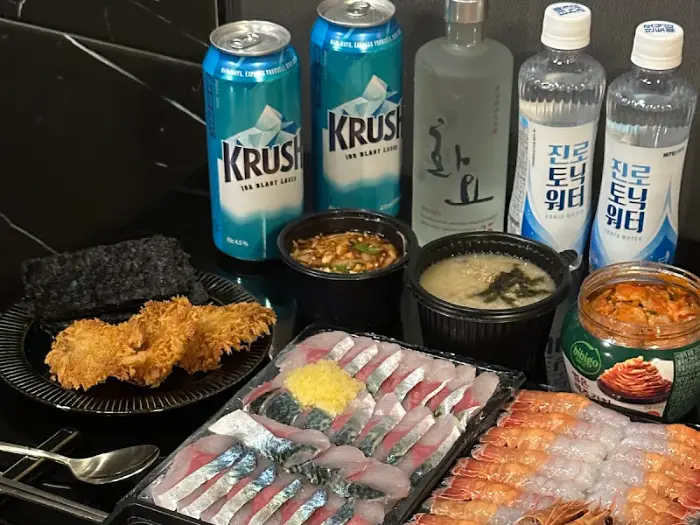 다양한 주류와 포장 메뉴