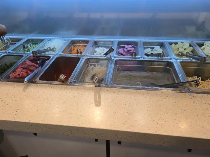 샤브샤브용 고기 및 다양한 면 종류