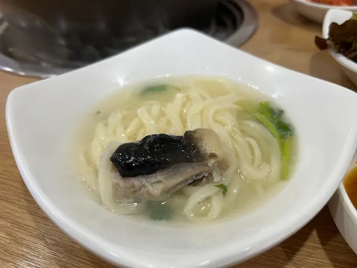 복칼국수 한 그릇