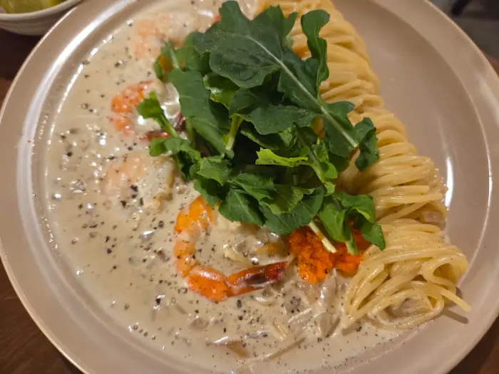 오스스의 홍새우 파스타