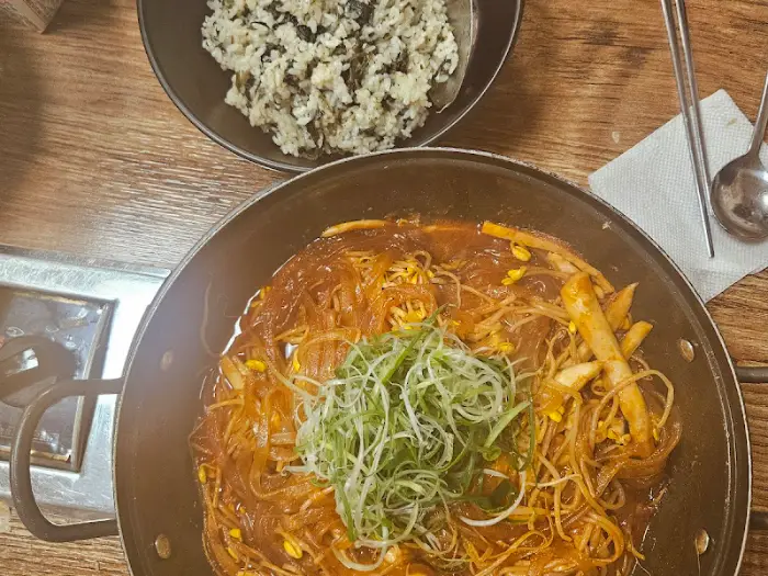 등갈비찜과 밥