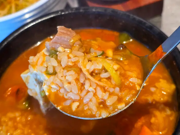 된장 김치 전골