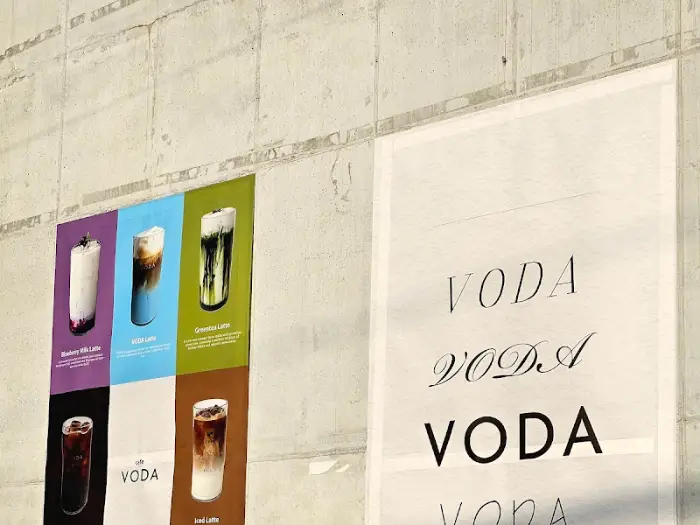 카페 메뉴 포스터