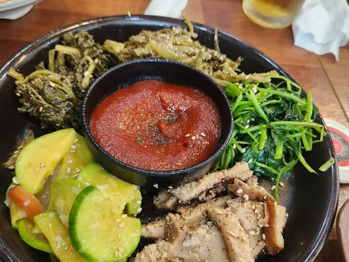 밑반찬과 나물들