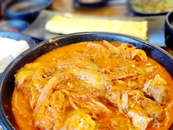김치찜 근접샷