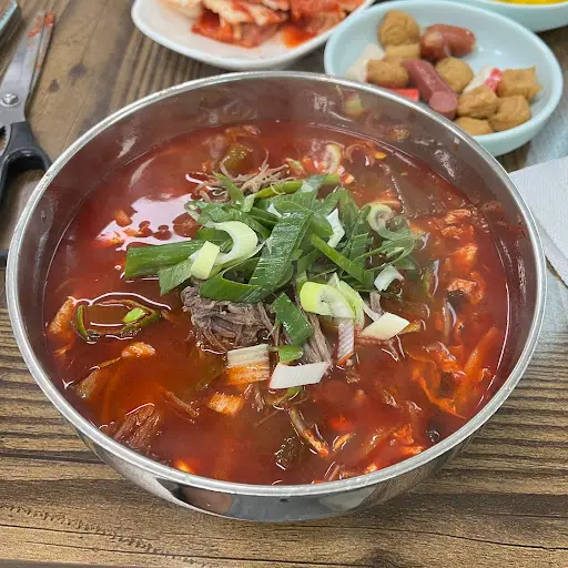 육개장 속 내용물