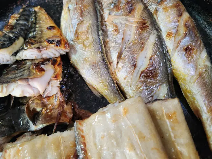 갈치, 굴비, 고등어 구이 확대샷