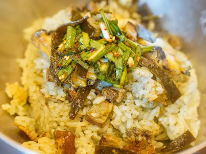 전복솥밥 클로즈업