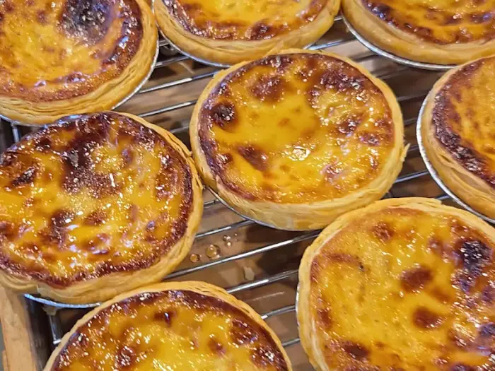 가까이서 본 에그타르트