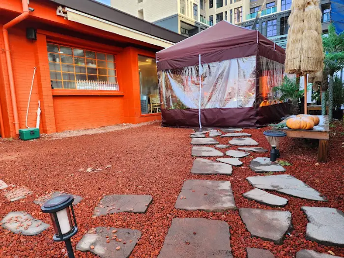 가게 외부 공간