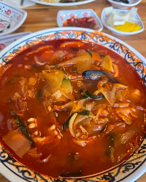 짬뽕 건더기 상세 모습