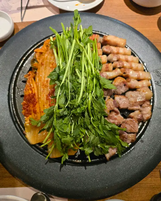 푸주인 온천점의 청국장