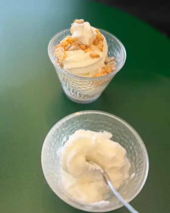 맛있게 담긴 아이스크림